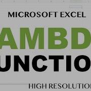 Excel LAMBDA Function