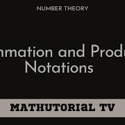 L2 Summation And Product Notations
