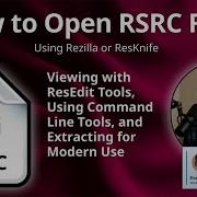 Как открыть файлы RSRC Rezilla или ResKnife