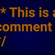 How To Comment Multiple Lines In Java
