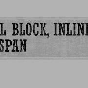 Beginner S Guide To HTML 12 HTML Block Inline Div Span