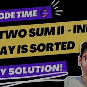 Two Sum II Input Array Is Sorted Leetcode 167 Java Solution
