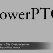 PowerPTC User Interface Customization