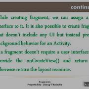 ANDROID LECTURE 31 UNIT 2 CH 4 FRAGMENT LIFE CYCLE