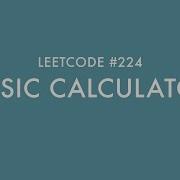 Code With Jess Leetcode 224 Basic Calculator