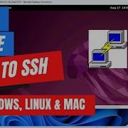 How To Use PuTTY To SSH On Windows Linux And Mac