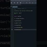 Printing Alphabet Letter D Tutorial Coding Pythontutorial Programming Pythonturtle Code