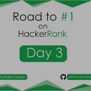 Python Coding Live HackerRank Problem Solving Day 3 Road To 1 On HackerRank