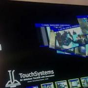 DSE 2014 Touch Systems Introduces Its 46 Multitouch Kiosk With 6 Touch Points