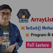 ArrayList ForEach Method In Java Java ArrayList ForEach Method Java ArrayList ForEach