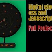 Create A Digital Clock With HTML CSS And JavaScript A Beginner S Project