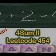 4Sum II Leetcode 454 Live Coding Session 3 Approaches O N2 O N3 O N4