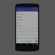 Android AutoComplete Search Suggestions Demo