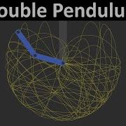 Chaotic Chaos Double Pendulum Simulation C Open Source