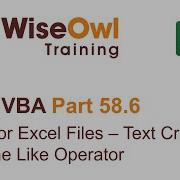 Введение в Excel VBA Часть 58 6 SQL для файлов Excel Текстовые критерии и оператор LIKE