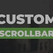 How To Customize The Scrollbar Using Only Html Css