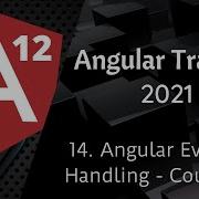 14 Events Handling Counter Angular 12 Tutorial NAVEEN SAGGAM