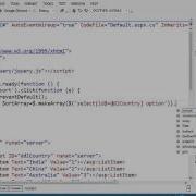 Cascading Dropdownlist Using Jquery And Asp Net
