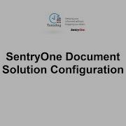 SentryOne Solution Configuration