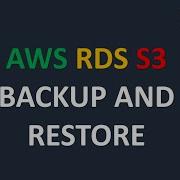 Восстановление и резервное копирование базы данных AWS RDS SQL Server с помощью S3 Восстановлен