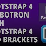 Bootstrap 4 Jumbotron With Bootstrap 4 And Brackets Text Editor