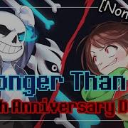 Stronger Than You Chara Vs Sans Modern Duet Undertale S 10th Anniversary 01 10