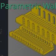 Make A Terrain Walkway Using CadQuery