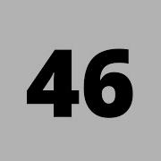 46 Second Countdown Timer White Screen With Sound Effect