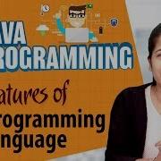 Features Of Java Programming Language Introduction To Java Programming Java Programming Tutorial