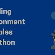 Handling Environment Variables In Python