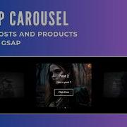 How To Create A Loop Carousel For Posts And Products Using Elementor GSAP