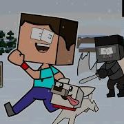 Minecraft ANIMATED SPEEDRUNNER VS HUNTERS