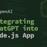How To Integrate ChatGPT With Node Js App Using The OpenAI API JSON Formatted Responses