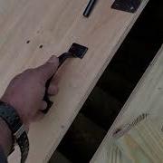 Cellar Door With Gas Strut