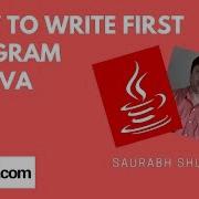 Lecture 3 First Program In Java Hindi
