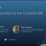 CodeHS Webinar An Introduction To The CodeHS IDE