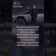Elon Musk Fact Elonmusk Programming Coding Shorts