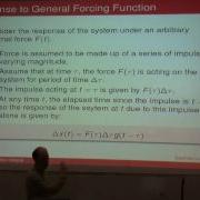 Dynamics Noise Vibration Ch 8 Convolution Integral