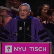 Robert De Niro Gives Amazing Graduation Speech To NYU Grads