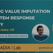 Вебинарная серия PyMCon Вменение пропущенных значений с использованием теории ответа на вопросы
