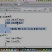 C Programming Nested Or Inner Classes Video 1