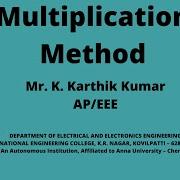 Multiplication Method Solving Technique In Linear Convolution
