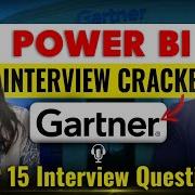 ТОП 15 вопросов для собеседования по Power BI SQL Меня приняли на работу в Gartner