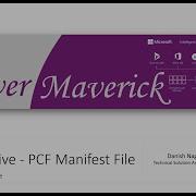Deep Dive PCF Manifest File For Field Template