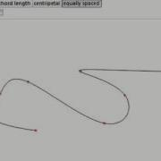 Global B Spline Curve Interpolation