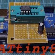 ATtiny85 Demo Programming W Arduino AZMakerVlog 5