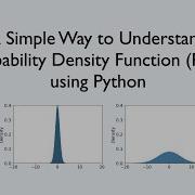 Simple Way To Understand Probability Density Function Using Python