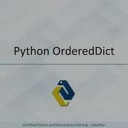 Python Ordereddict