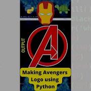 Making Avengers Logo Using Python Coding Status Shorts Python Coding Programming Html Code
