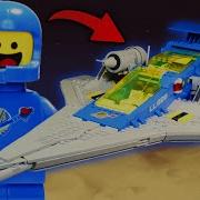 LEGO Benny Speed Builds The Galaxy Explorer Spaceship Stop Motion Build
